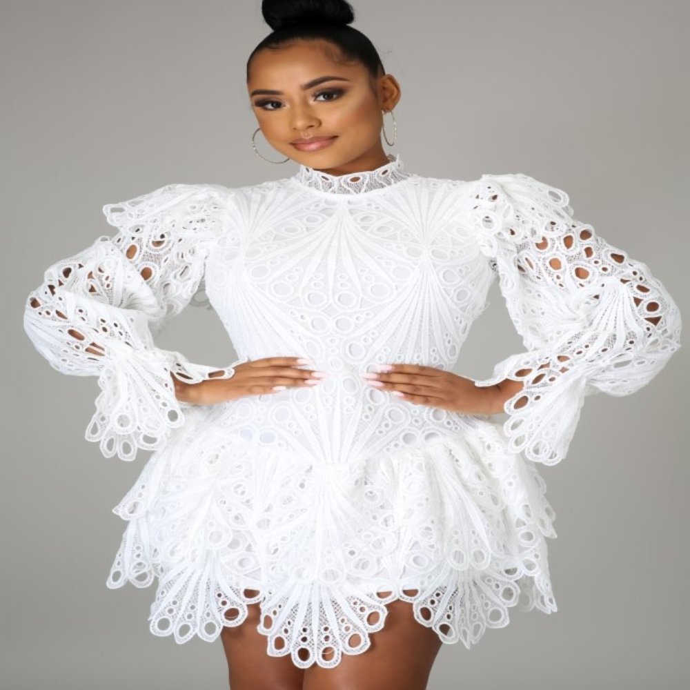 NEW White Diva Dress